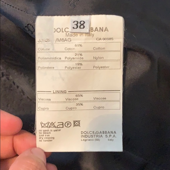 Dolce&Gabbana tweed jean jacket - Picture 5 of 7